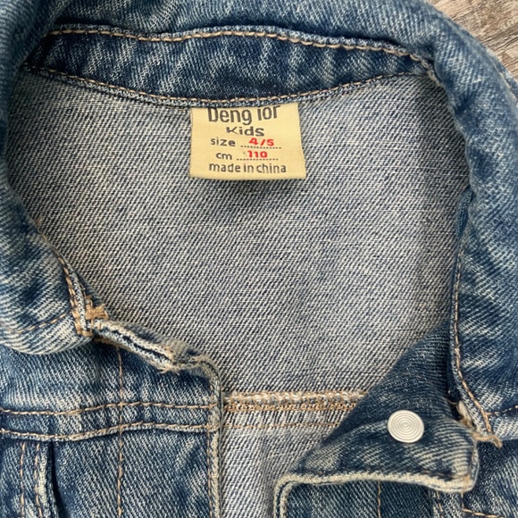 Girls Denim Jacket - Picture 3 of 4
